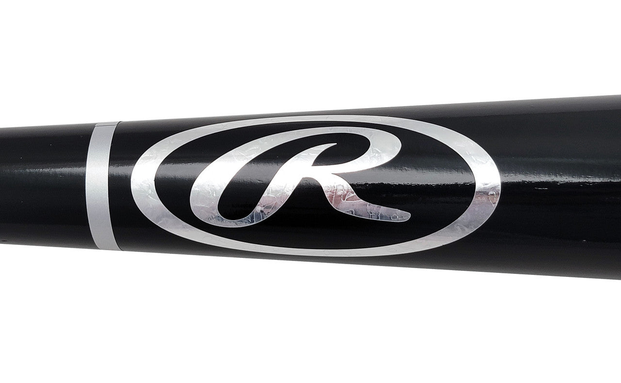 Frank Thomas Autographed Black Rawlings Game Model Bat Chicago White Sox "Big Hurt" Beckett BAS Witness Stock #209064
