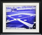 Pete Rose Autographed Framed 16x20 Photo Cincinnati Reds With 8 Stats/Inscriptions #133/303 Mounted Memories SKU #221106
