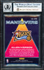 Allen Iverson Autographed 2021-22 Panini Recon Maneuvers Card #24 Philadelphia 76ers Auto Grade Gem Mint 10 Beckett BAS Witness #17004027