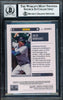 Julio Rodriguez Autographed 2022 Panini Luminance Rookie Card #15 Seattle Mariners Auto Grade Gem Mint 10 Beckett BAS #17040176
