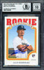 Julio Rodriguez Autographed 2022 Topps Heritage Rookie Performers Rookie Card #RP-4 Seattle Mariners Auto Grade Gem Mint 10 Beckett BAS #17040490