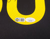 Golden State Warriors Stephen Curry Autographed Black Nike City Edition Jersey Size 48+2 JSA Stock #235473