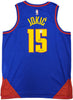 Denver Nuggets Nikola Jokic Autographed Blue Nike Statement Edition Jersey Size 52 "NBA MVP" JSA Stock #235475