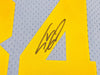 Los Angeles Lakers Shaquille Shaq O'Neal Autographed Baby Blue Authentic Mitchell & Ness 2001-02 HWC Swingman Jersey Size XL Beckett BAS Witness Stock #235516