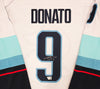 Seattle Kraken Ryan Donato Autographed White Fanatics Breakaway Jersey Size XL With Inaugural Season Patch Fanatics Holo Stock #235573