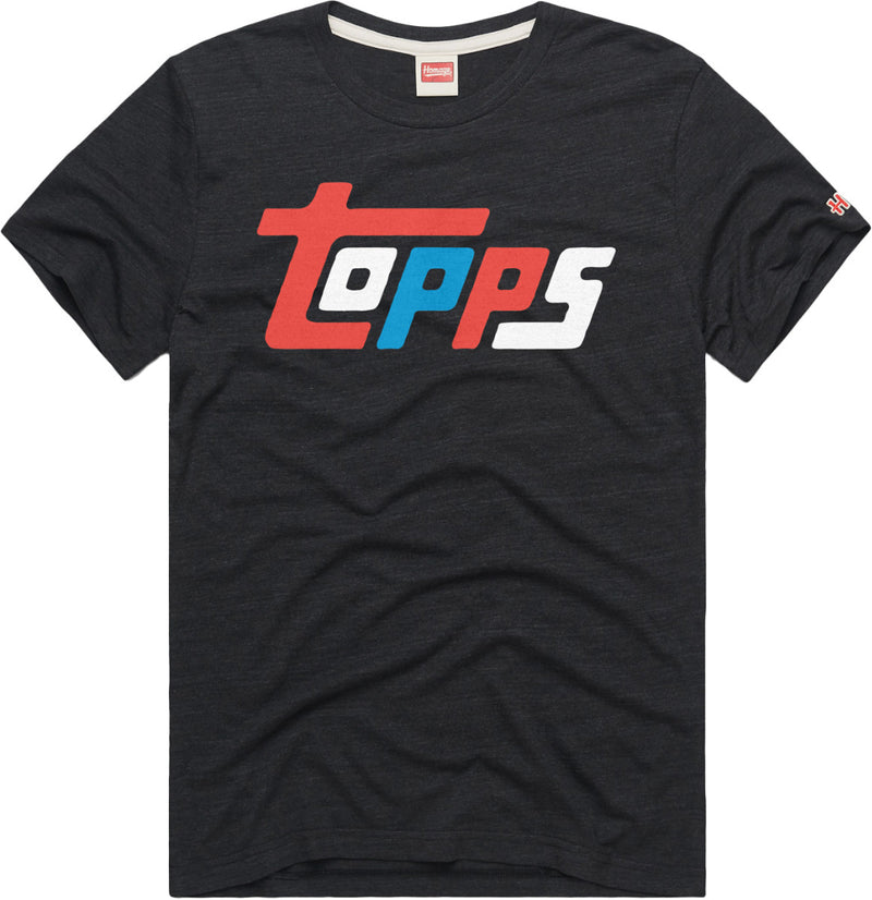 Topps Baseball 1981 Black Homage T-Shirt Size S Stock #235556