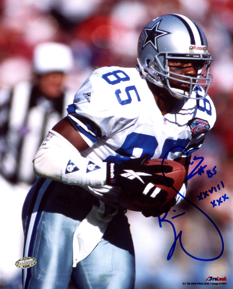 Kevin Williams Autographed 8X10 Photo Dallas Cowboys "XXVIII XXX" MCS Holo Stock #208946