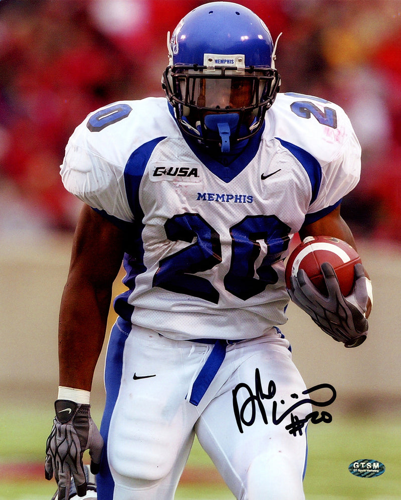 DeAngelo Williams Autographed 8X10 Photo Memphis Tigers GTSM Stock #208963