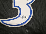 Minnesota Timberwolves Stephon Marbury Autographed Black Jersey Beckett BAS Witness Stock #253386