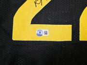 Utah Jazz Kyle Filipowski Autographed Black Jersey "K Flip" Beckett BAS Witness Stock #253281