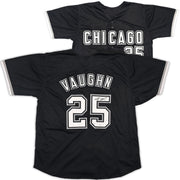 Chicago White Sox Andrew Vaughn Autographed Black Jersey Beckett BAS Witness Stock #253324