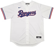 Texas Rangers Marcus Semien Autographed White Nike Jersey Size L "23 WS Champs" Beckett BAS Witness Stock #252433