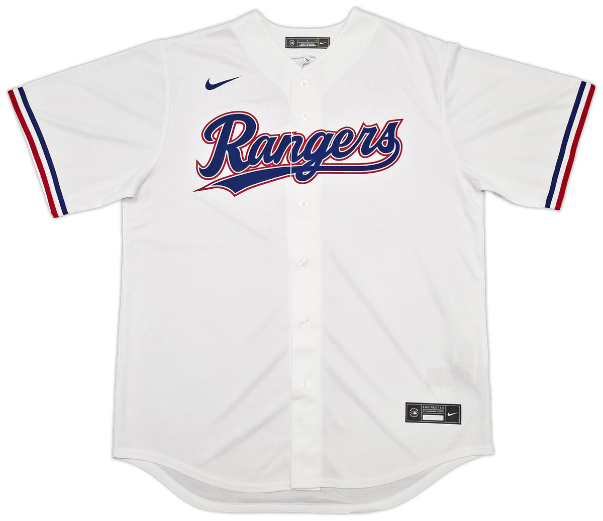 Texas Rangers Marcus Semien Autographed White Nike Jersey Size L "23 WS Champs" Beckett BAS Witness Stock #252433