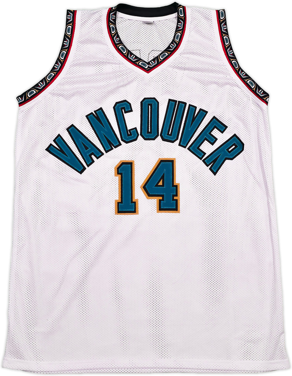 Memphis Grizzlies Zach Edey Autographed White Jersey Beckett BAS Witness Stock #253326