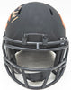 Justin Fields Autographed Chicago Bears Eclipse Black Speed Mini Helmet Beckett BAS QR Stock #220594