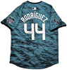 Seattle Mariners Julio Rodriguez Autographed Teal Nike 2023 MLB All Star Game Jersey Size L MLB & Fanatics Holo Stock #220487