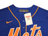 New York Mets Francisco Alvarez Autographed Blue Nike Jersey Size L Beckett BAS Witness Stock #220557