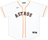 Houston Astros Yordan Alvarez Autographed White Nike Jersey Size XL Beckett BAS Witness Stock #220484