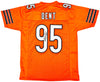 Chicago Bears Richard Dent Autographed Orange Jersey "HOF 11" Beckett BAS Witness Stock #221053