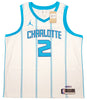 Charlotte Hornets LaMelo Ball Autographed White Nike Swingman Jersey Size XXL Beckett BAS QR Stock #209488