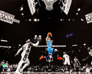 LaMelo Ball Autographed 16x20 Photo Charlotte Hornets Beckett BAS QR Stock #209477