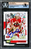 Joe Montana Autographed 2022 Donruss Card #23 San Francisco 49ers Beckett BAS Stock #221203