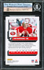 Joe Montana Autographed 2022 Donruss Card #23 San Francisco 49ers Beckett BAS Stock #221203