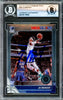 Ja Morant Autographed 2019-20 Hoops Premium Stock Rookie Card #259 Memphis Grizzlies Beckett BAS Stock #221205