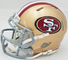 Charvarius Ward Autographed San Francisco 49ers Gold Speed Mini Helmet Beckett BAS QR Stock #221167