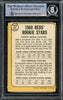 Johnny Bench Autographed 1968 Topps Rookie Card #247 Cincinnati Reds (Off Condition) Beckett BAS #14962515