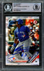 Vladimir Guerrero Jr. Autographed 2019 Bowman Prospects Rookie Card #BP-1 Toronto Blue Jays Beckett BAS #14866180