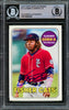 Vladimir Guerrero Jr. Autographed 2018 Topps Heritage Minor League Rookie Card #1 Toronto Blue Jays Beckett BAS #14866206