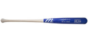 Josh Jung Autographed Blue/White Marucci Player Model Bat Texas Rangers "23 WS Champs" Beckett BAS Witness Stock #221362