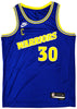 Golden State Warriors Stephen Curry Autographed Blue Nike Swingman Classic Edition Jersey Size 48 JSA Stock #221492