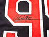 Major League Charlie Sheen, Corbin Bernsen & Tom Berenger Autographed Navy Jersey Beckett BAS Witness Stock #221307