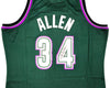 Milwaukee Bucks Ray Allen Autographed Green Authentic Mitchell & Ness 1996-97 Ray Allen HWC Swingman Jersey Size XL Beckett BAS Witness Stock #221292