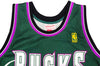 Milwaukee Bucks Ray Allen Autographed Green Authentic Mitchell & Ness 1996-97 Ray Allen HWC Swingman Jersey Size XL Beckett BAS Witness Stock #221292