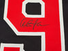 Charlie Sheen Autographed Navy Jersey Major League Ricky 'Wild Thing' Vaughn Beckett BAS Witness Stock #221304