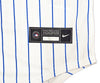 New York Mets Francisco Alvarez Autographed White Nike Jersey Size L Beckett BAS Witness Stock #221297