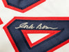 Major League Charlie Sheen, Corbin Bernsen & Tom Berenger Autographed White Jersey Beckett BAS Witness Stock #221309