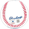 Marcus Semien Autographed Official MLB Baseball Texas Rangers Beckett BAS Witness Stock #221366