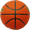 John Stockton & Karl Malone Autographed Composite Leather Utah Jazz Logo Basketball Beckett BAS Witness Stock #235782