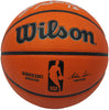 John Stockton & Karl Malone Autographed Authentic Series Indoor/Outdoor IO Basketball Utah Jazz Beckett BAS Witness Stock #235781
