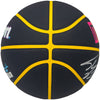 Shaquille Shaq O'Neal Autographed 75th Anniversary City Edition Basketball Miami Heat Beckett BAS Witness Stock #235722