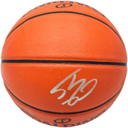 Shaquille Shaq O'Neal Autographed Official Spalding Official Game Ball Series Basketball Los Angeles Lakers Beckett BAS Witness Stock #235720