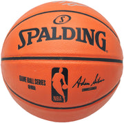 Shaquille Shaq O'Neal Autographed Official Spalding Official Game Ball Series Basketball Los Angeles Lakers Beckett BAS Witness Stock #235720