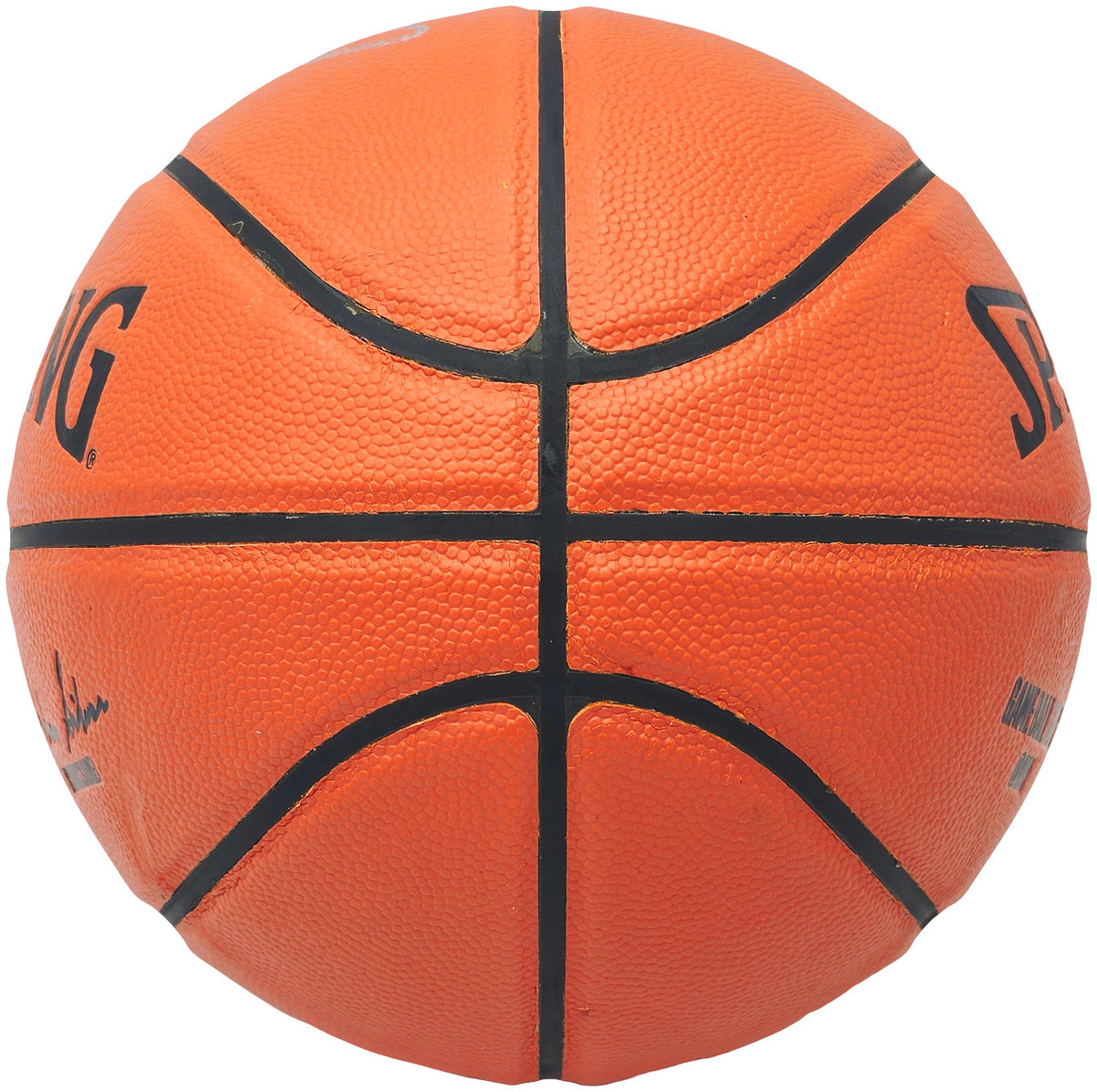 Shaquille Shaq O'Neal Autographed Official Spalding Official Game Ball Series Basketball Los Angeles Lakers Beckett BAS Witness Stock #235720