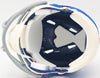 Steve Spurrier Autographed Florida Gators Blue Throwback Speed Mini Helmet Beckett BAS Witness Stock #236154