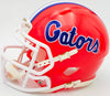 Steve Spurrier Autographed Florida Gators Orange Speed Mini Helmet Beckett BAS Witness Stock #236153
