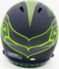 Tyler Lockett Autographed Seattle Seahawks Eclipse Black Full Size Speed Replica Helmet MCS Holo Stock #236379